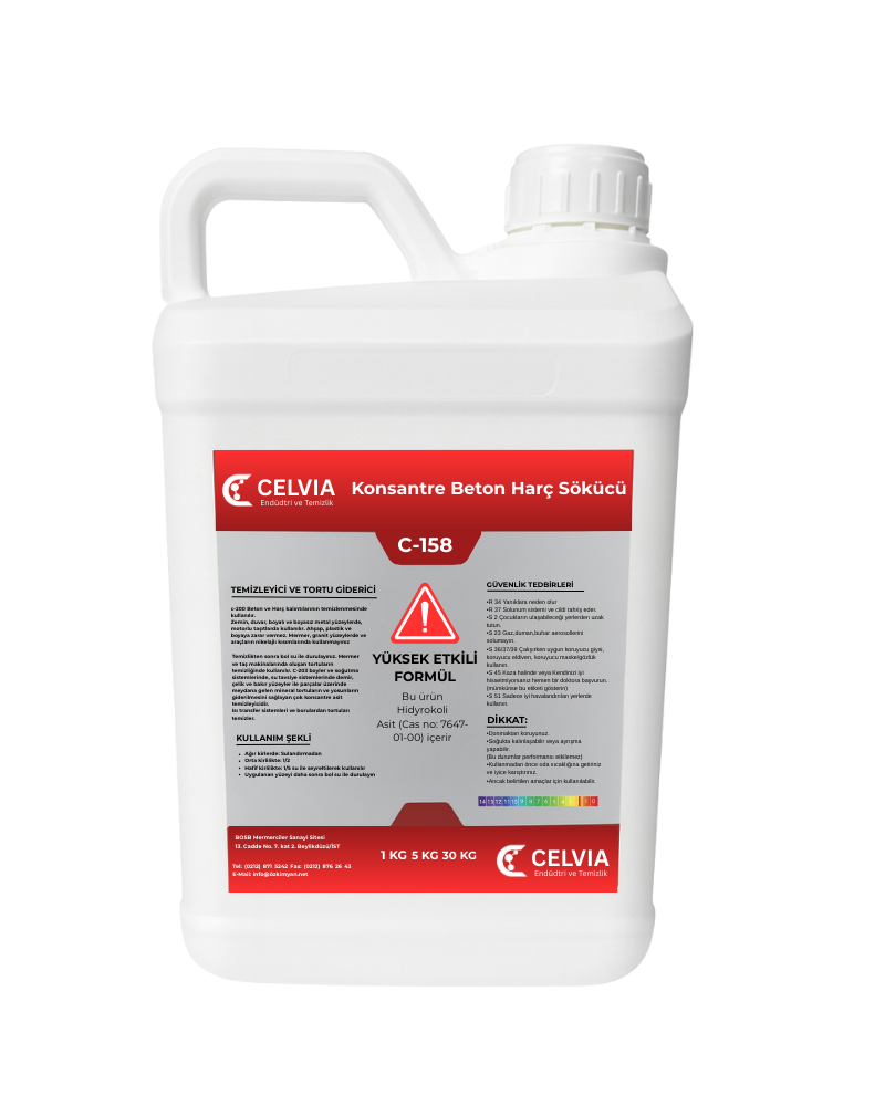 Konsantre Beton Harç Sökücü 5 kg C-158