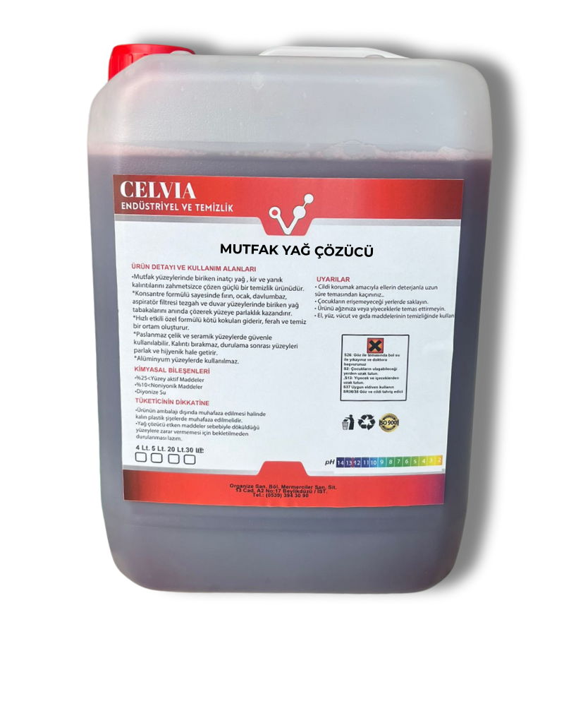 Mutfak Yağ Çözücü 5 KG