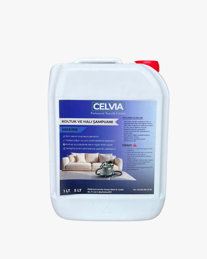 Koltuk ve halı şampuanı 5 KG